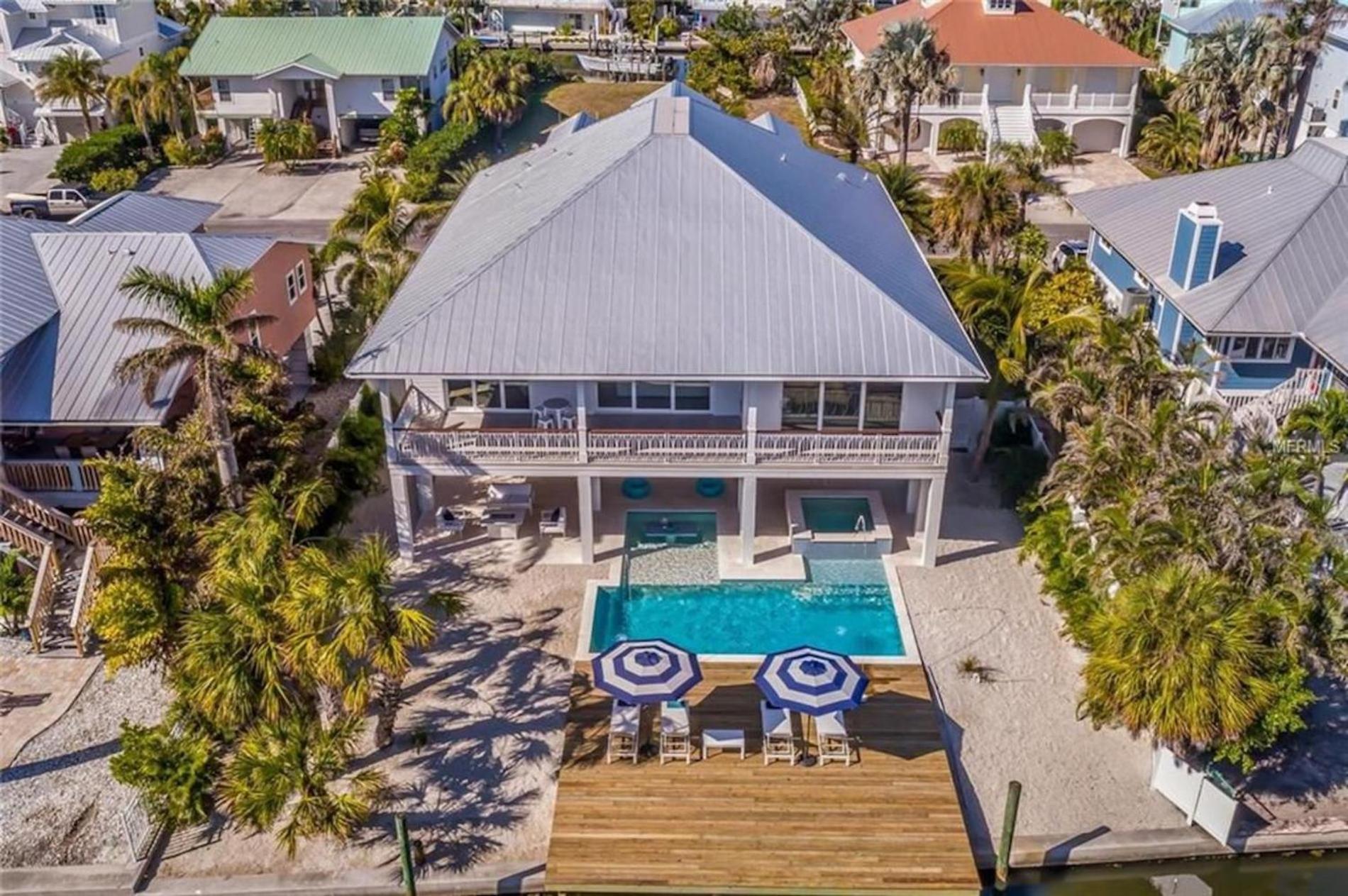 Sea La Vie Beach House - Luxurious 4Br Home W Pool Spa Dock Canal Access On Anna Maria Island Exterior photo